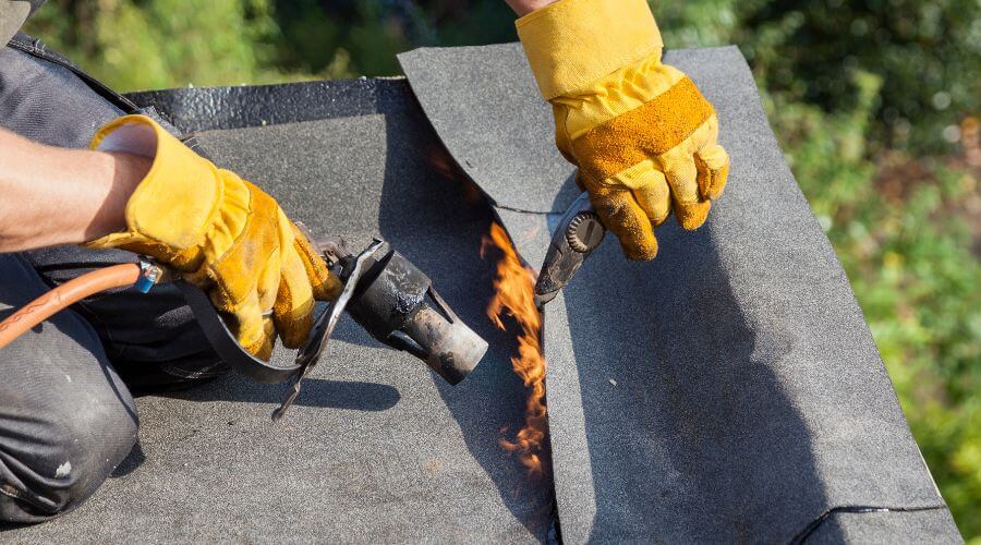 Professional flood damage restoration services in Dearing, KS